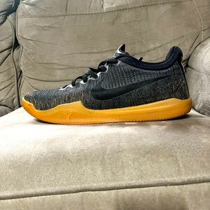 Nike Black and Yellow Athletic Shoes